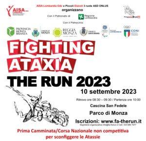 Fighting Ataxia: correre insieme per conoscere le malattie rare